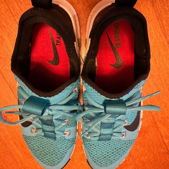 Nike Free Metcon 3 | Light Blue Fury / Black / White | CJ0861-410 | 10.5(m) - Picture 4 of 10